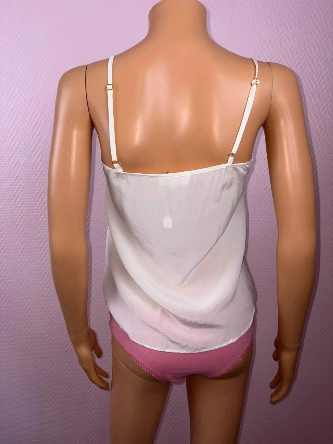 Silk tank top from Des Petits Hauts size 36 – photo 3